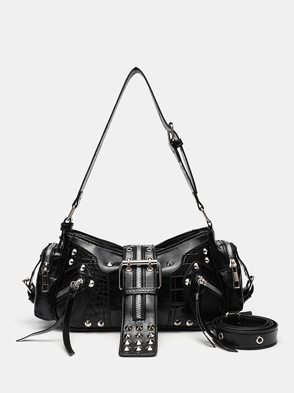 Jolene | Rivet Crossbody Underarm Bag