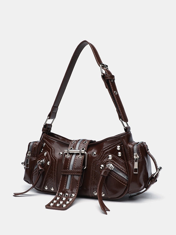 Jolene | Rivet Crossbody Underarm Bag