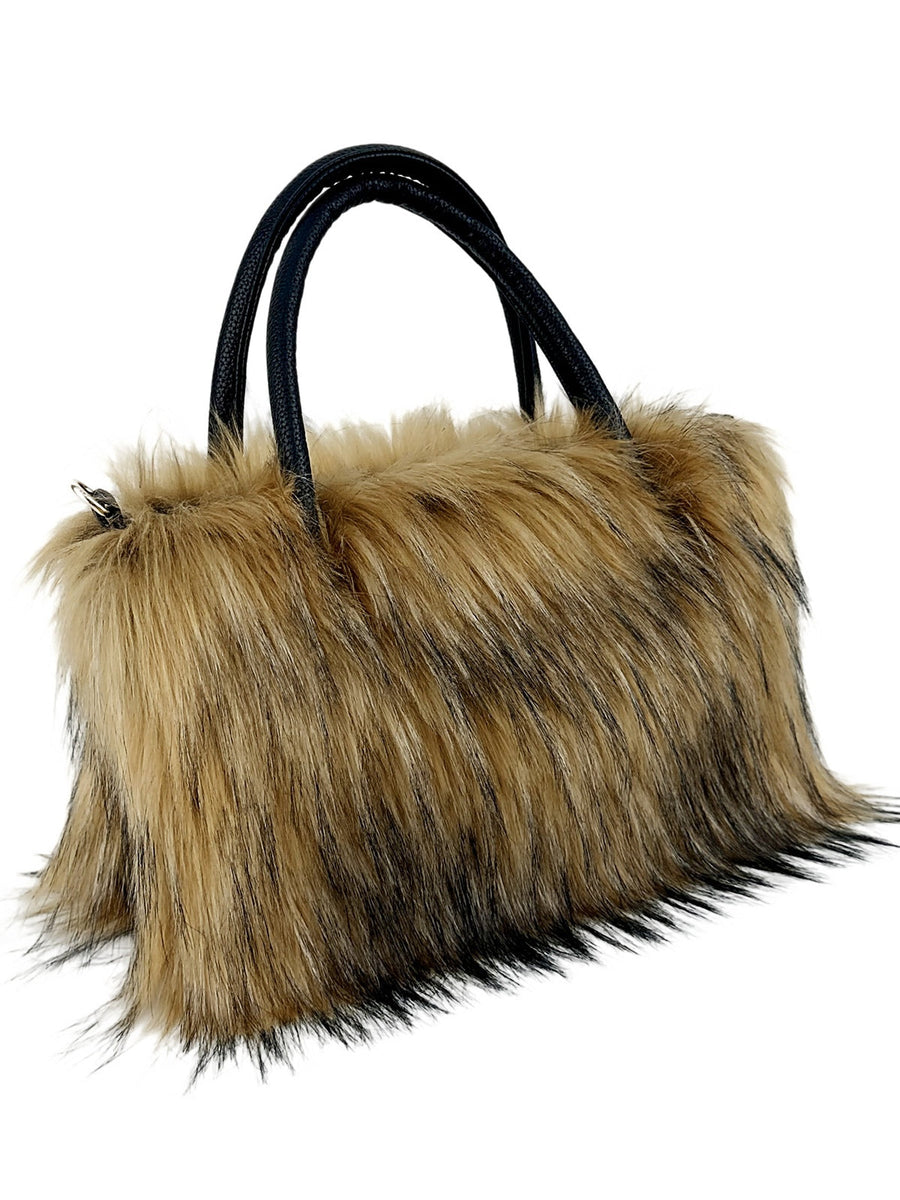 Zuri | Plush Chain Crossbody Bag