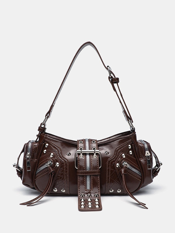 Jolene | Rivet Crossbody Underarm Bag