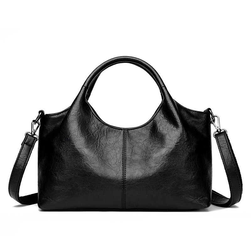 Rhea | Retro PU Tote Bag