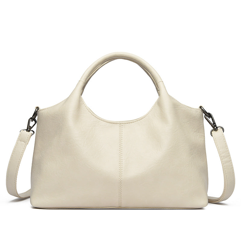 Rhea | Retro PU Tote Bag