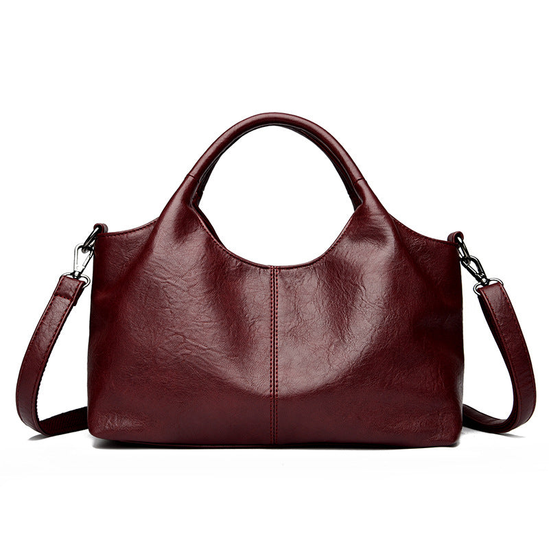 Rhea | Retro PU Tote Bag