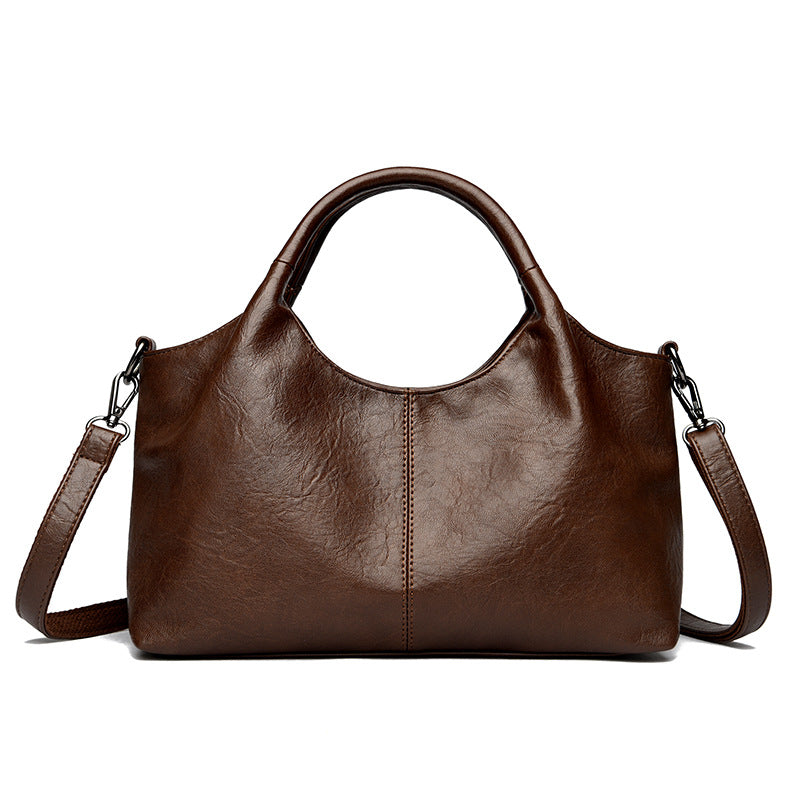 Rhea | Retro PU Tote Bag
