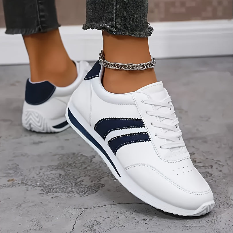 Frankie | Lightweight White Sneakers