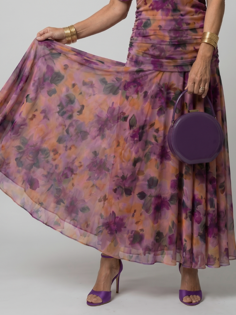 Odette | Off Shoulder Flow Midi Dress