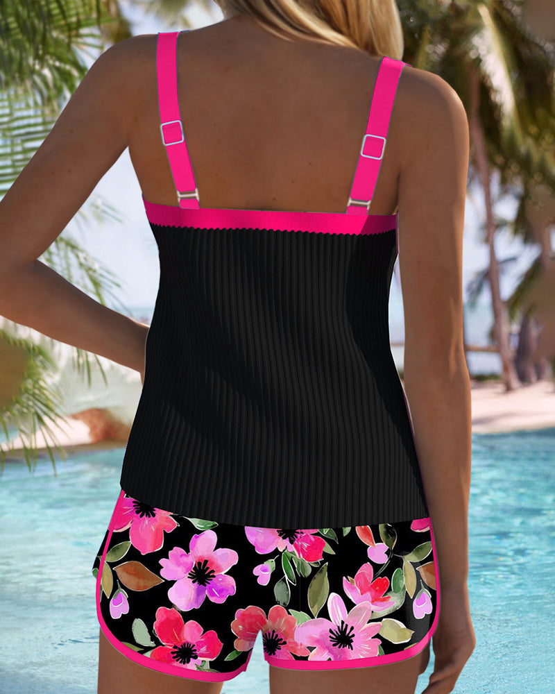 Mathilde | Two Piece Beach Tankini Set