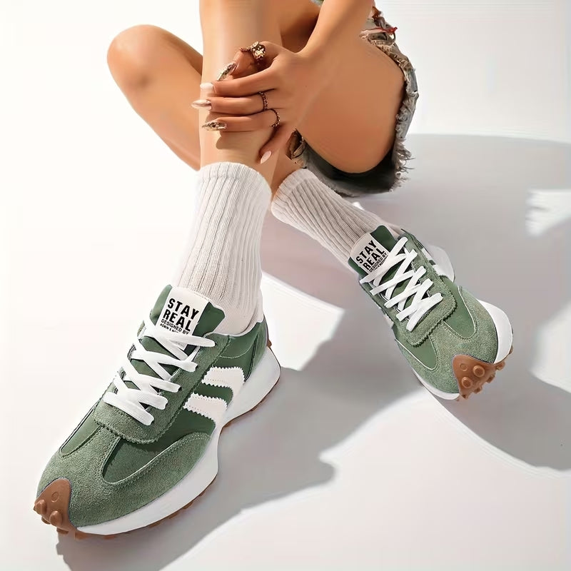 Remi | Retro Suede Sneakers
