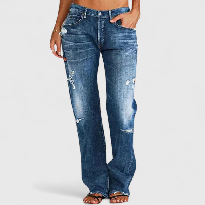 Lianette | Elegant Wide Leg Jeans