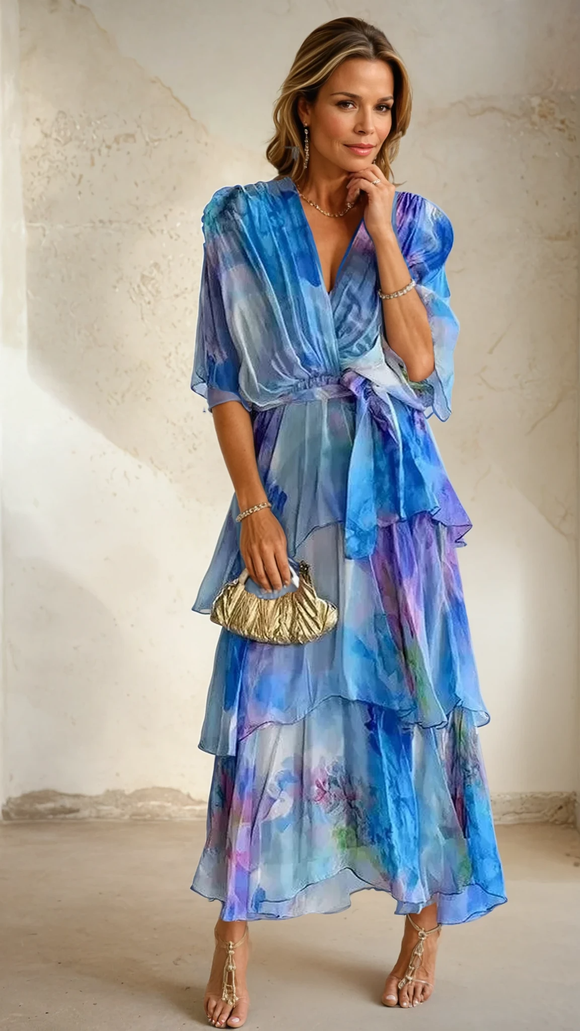 Lucia | Layered Floral Sun Dress