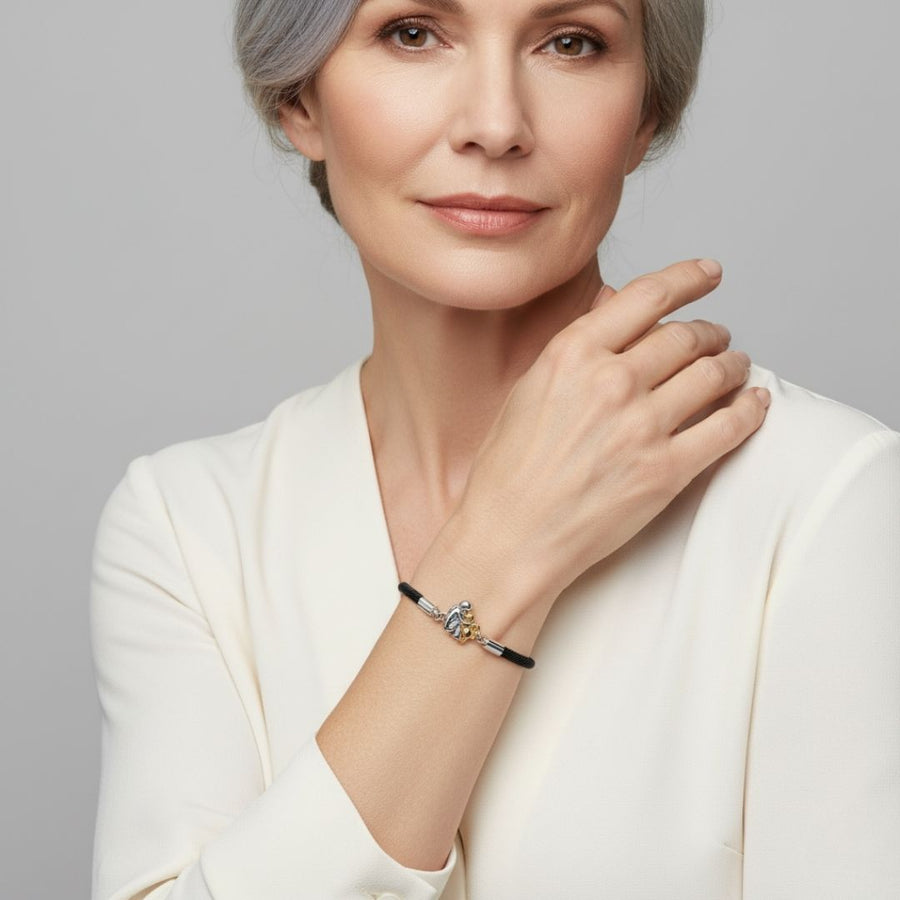 Liora | Dog Icon Cord Bracelet