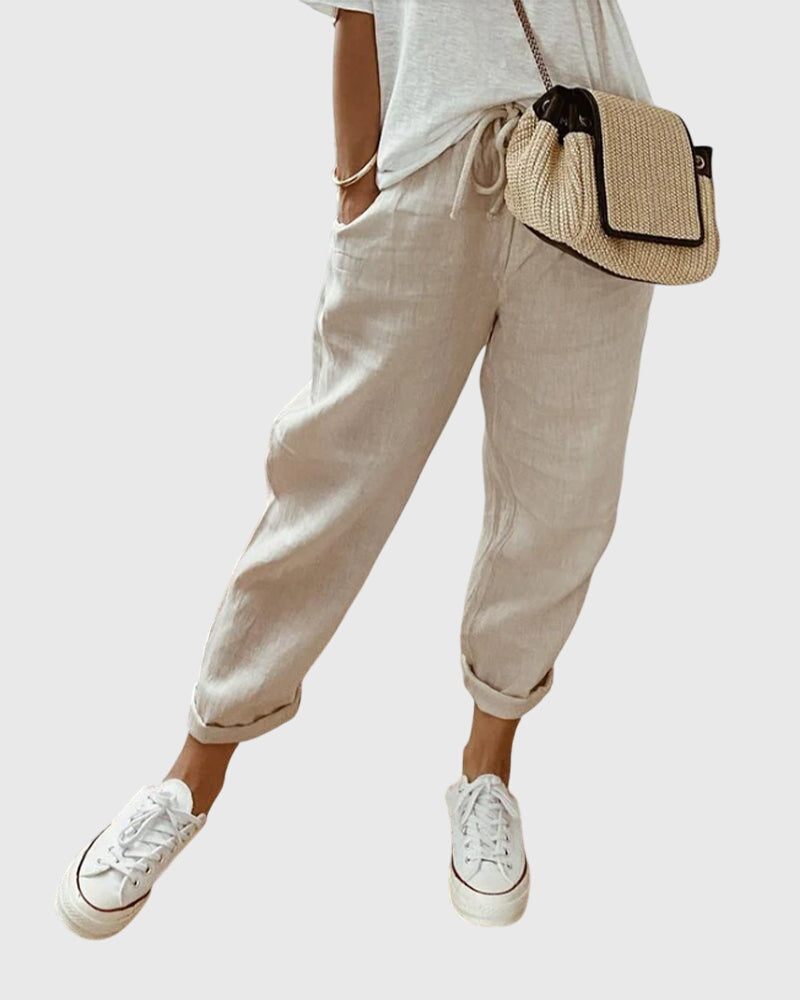 Reina | Elegant Straight Leg Pants