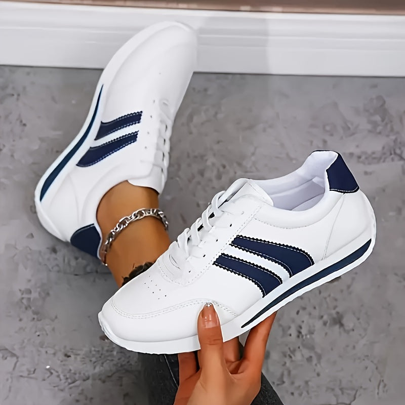 Frankie | Lightweight White Sneakers