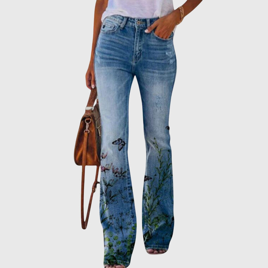 Daisy | Floral Wide Leg Pants