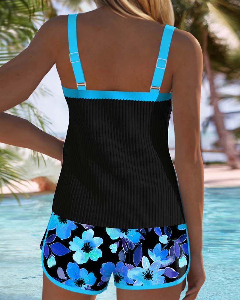 Mathilde | Two Piece Beach Tankini Set