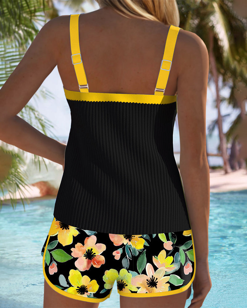Mathilde | Two Piece Beach Tankini Set
