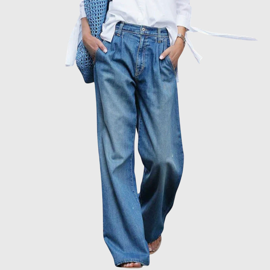Ava | High Quality Wide Leg Jeans