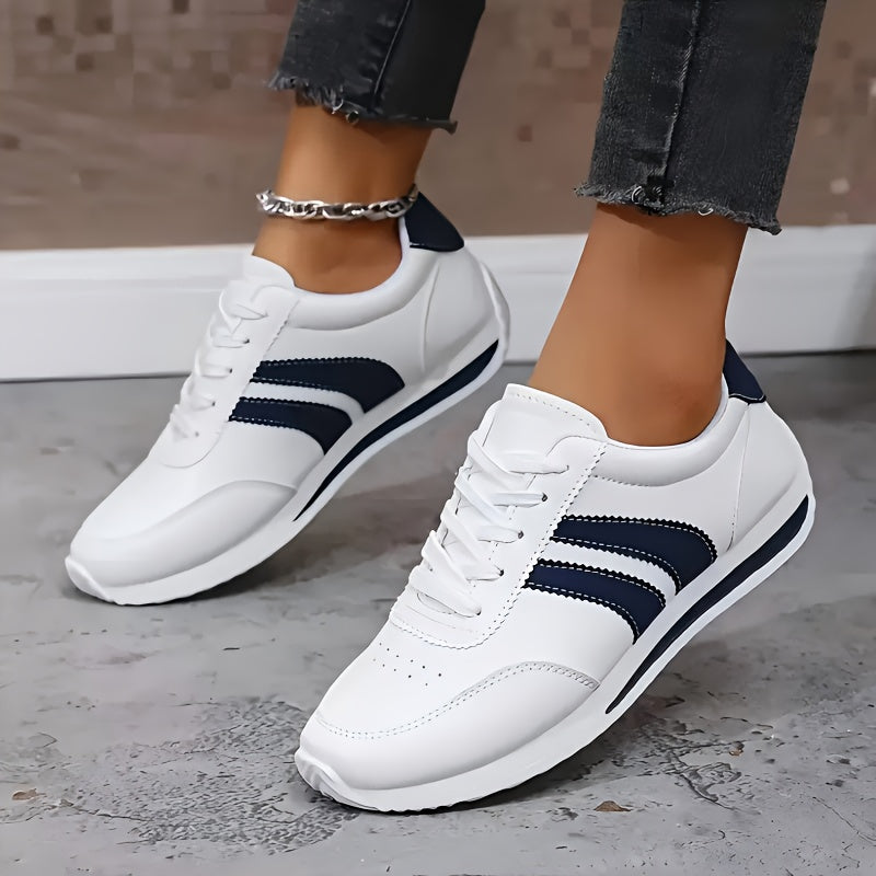 Frankie | Lightweight White Sneakers