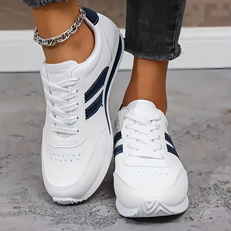 Frankie | Lightweight White Sneakers