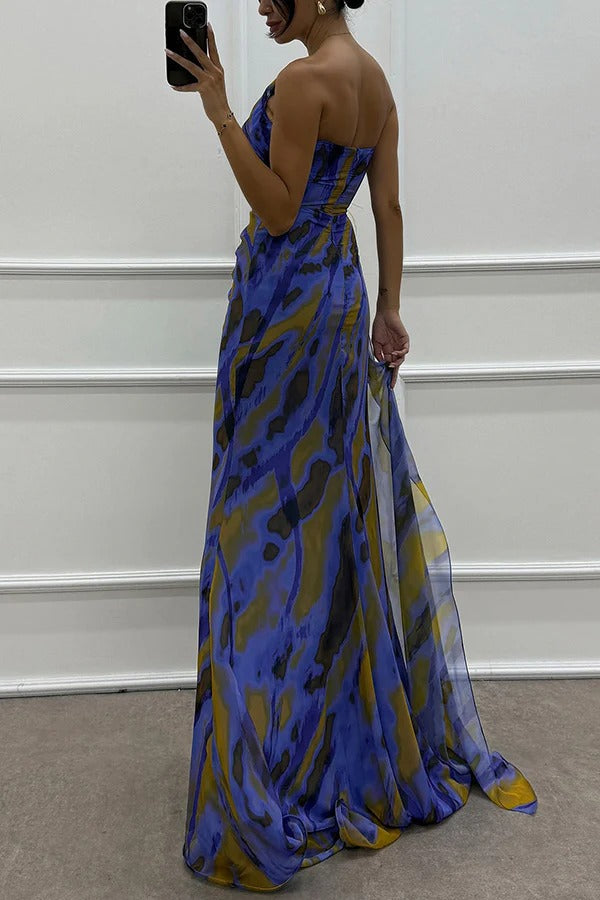 Lorna | One Shoulder Draped Maxi Dress
