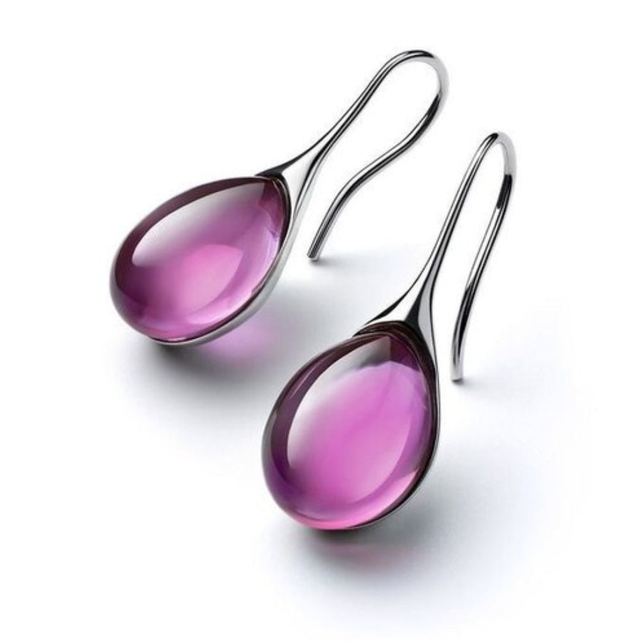 Zinnia | Crystal Drop Earrings