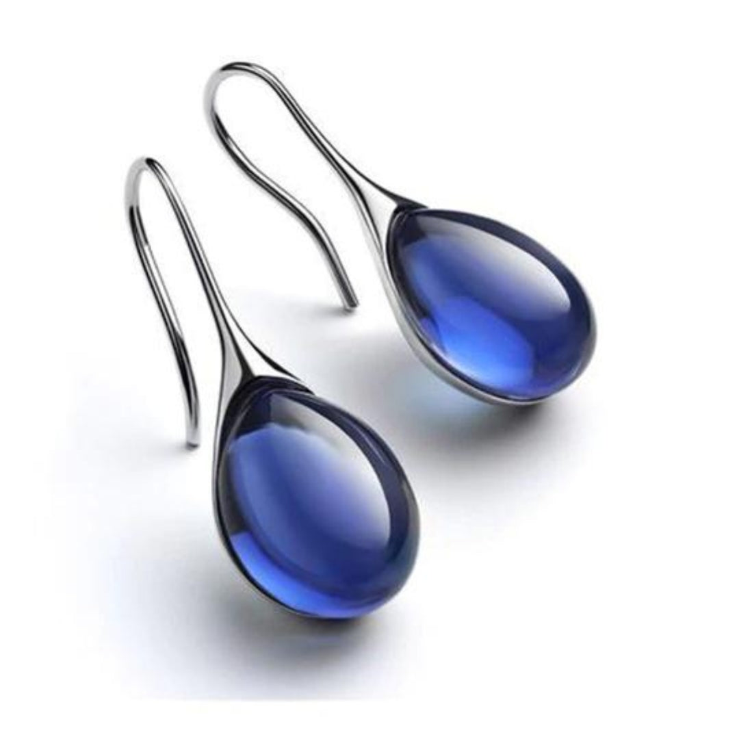 Zinnia | Crystal Drop Earrings