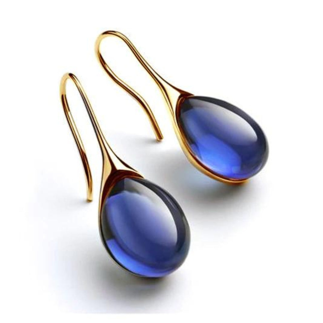 Zinnia | Crystal Drop Earrings