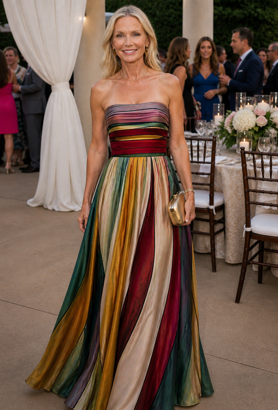 Sienna | Strapless A-Line Dress