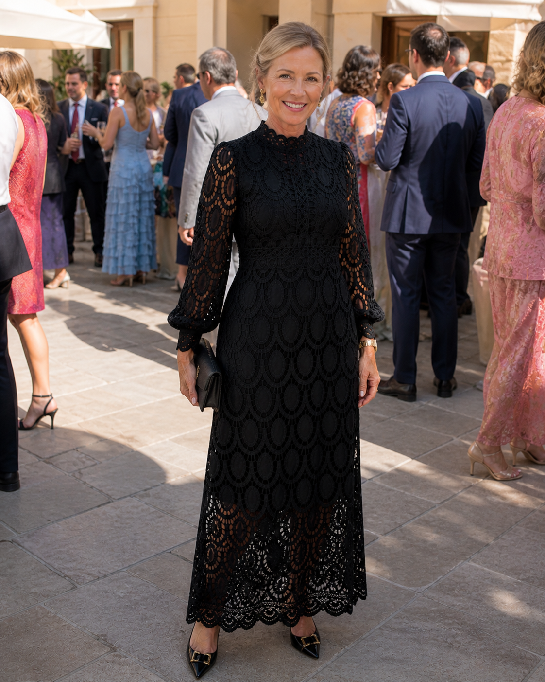 Beatrix | Lace Midi Dress