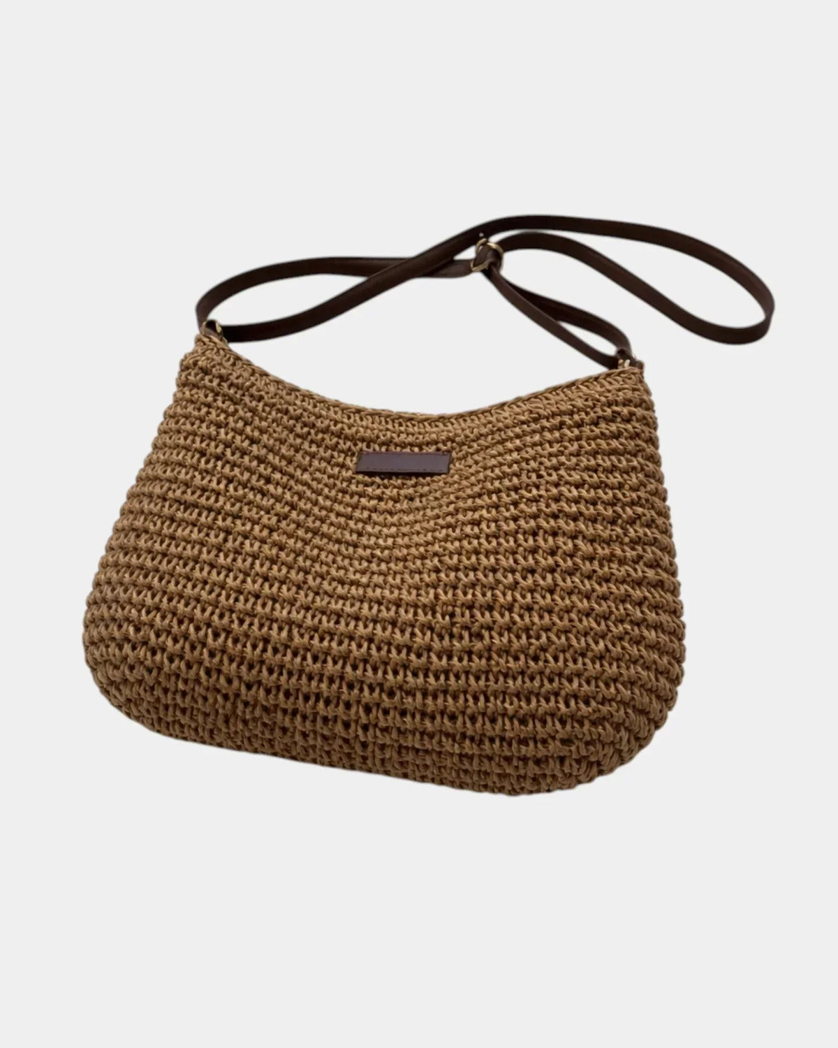 Tamia | Straw-Effect Shoulder Bag