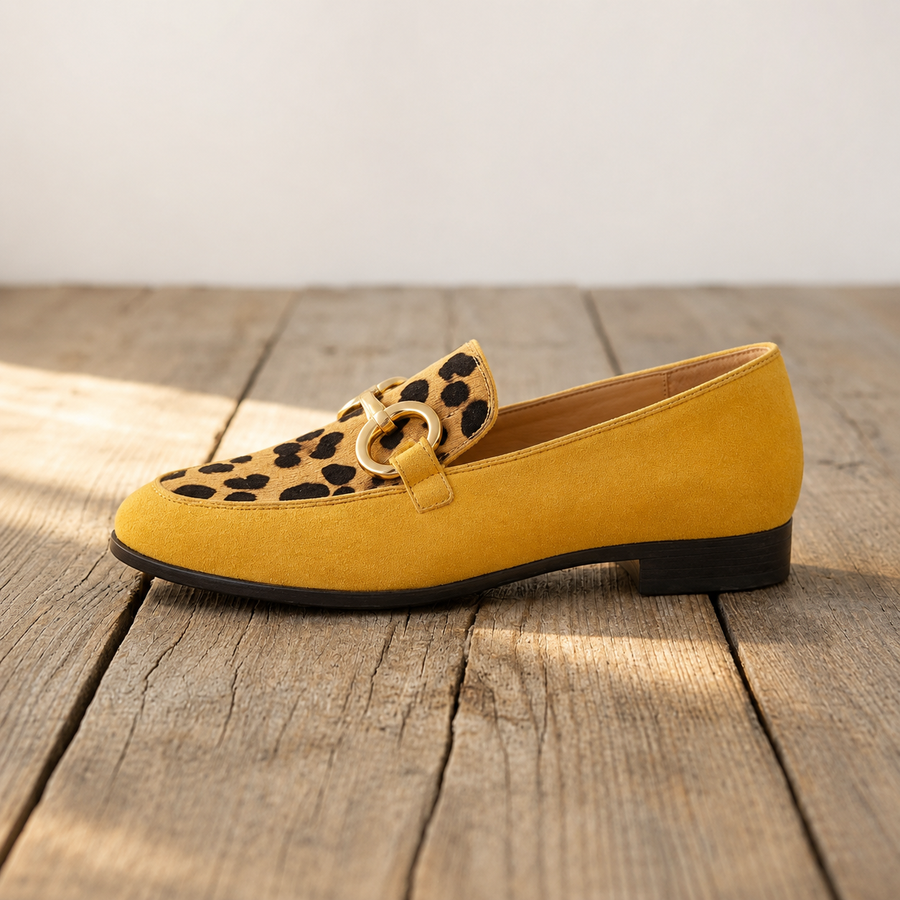 Accent | Animal Print Loafers