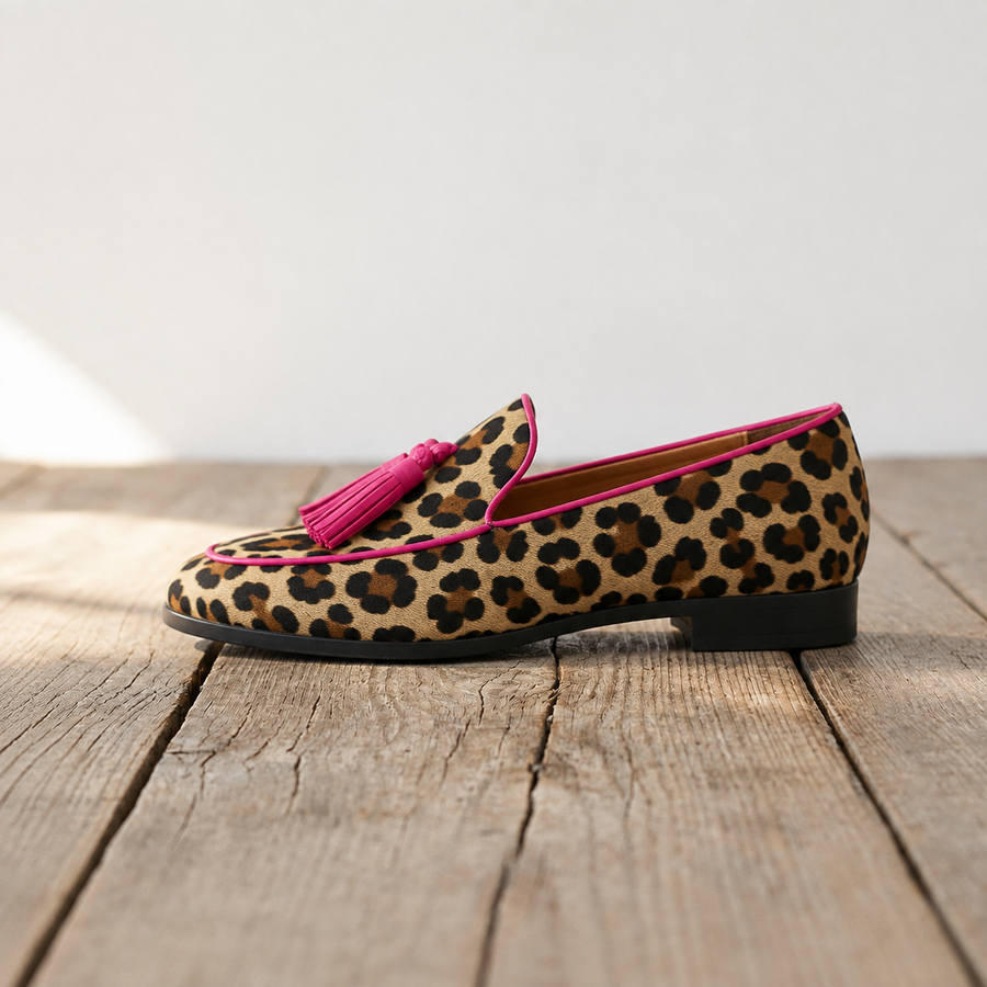 Liora | Fringe Detail Slippers