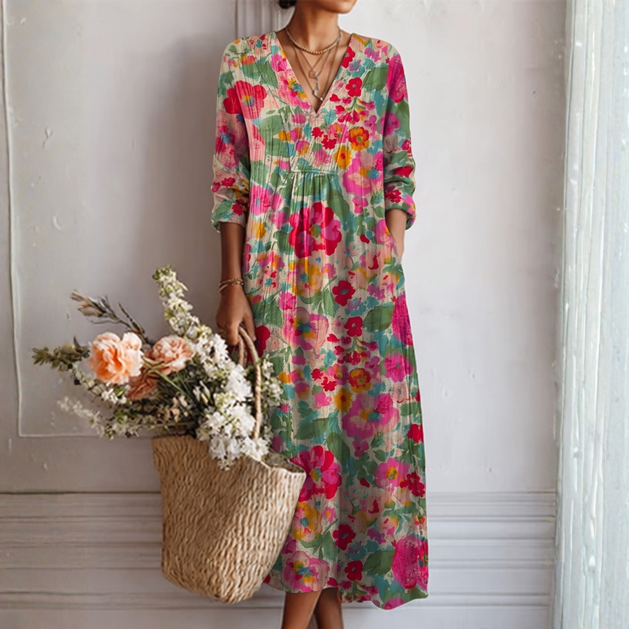 Reda | Everyday Floral Elegance Dress
