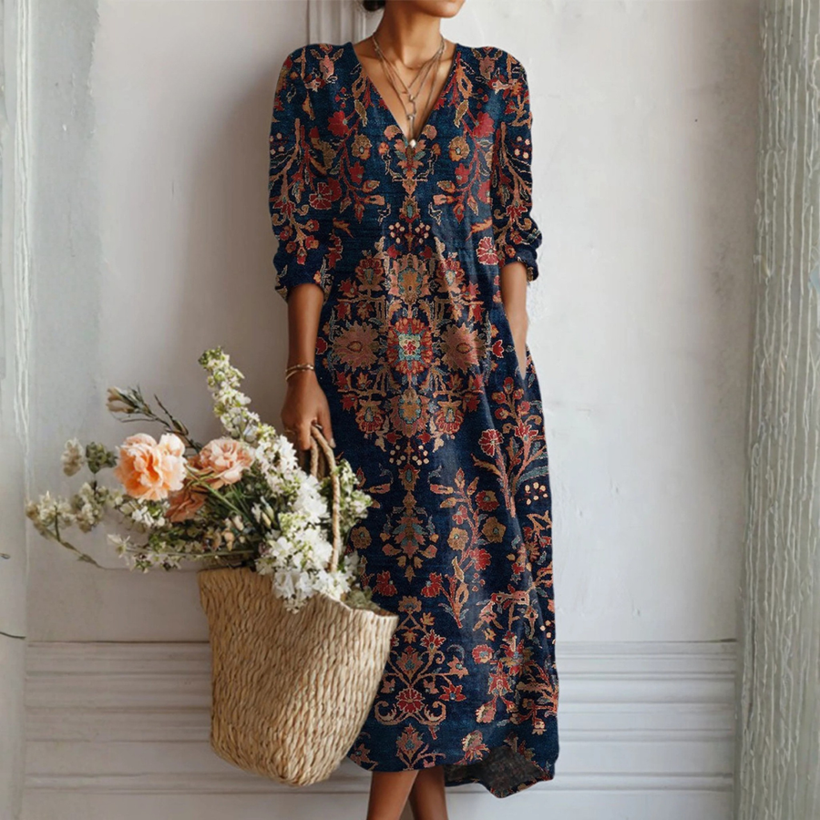 Alessia | Elegant Floral Dress