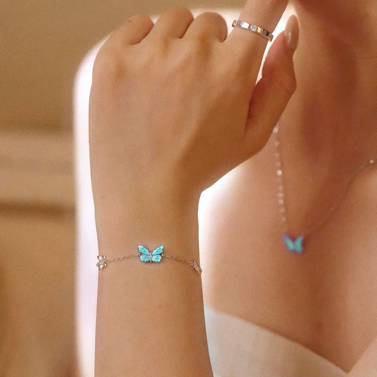 Luma | Glow Butterfly Bracelet