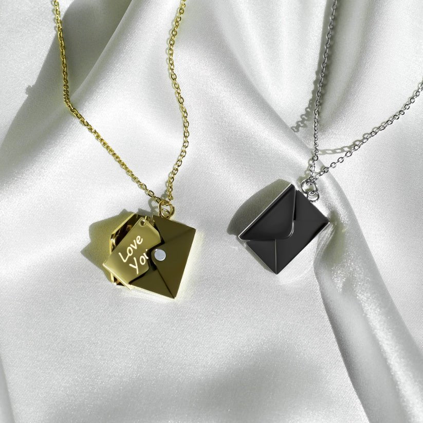 Amoura | Love Letter Envelope Necklace