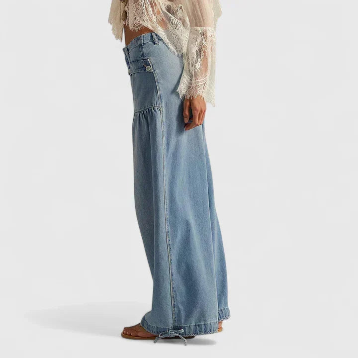 Lani | Elegant Wide Leg Pants