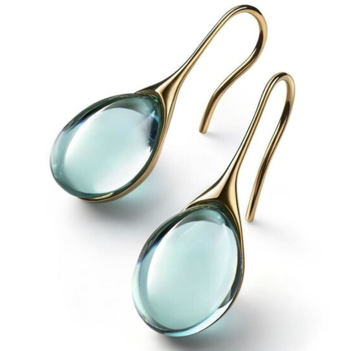 Zinnia | Crystal Drop Earrings