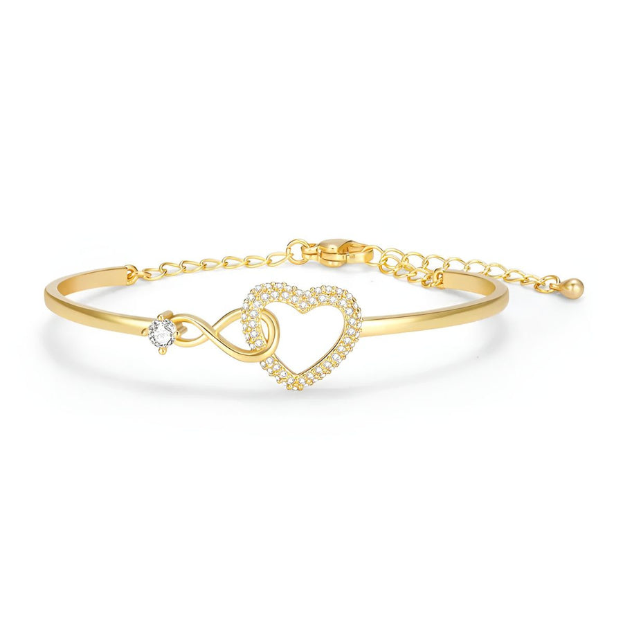 Glacia | Mother and Daughter Snowflake Bracelet Set