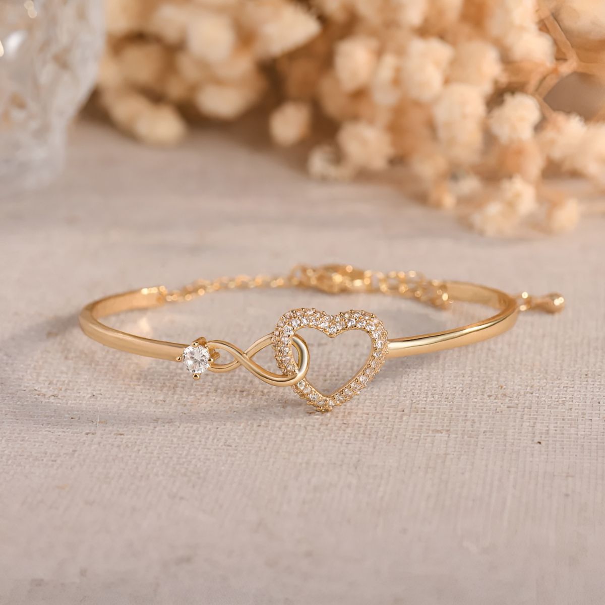 Glacia | Mother and Daughter Snowflake Bracelet Set