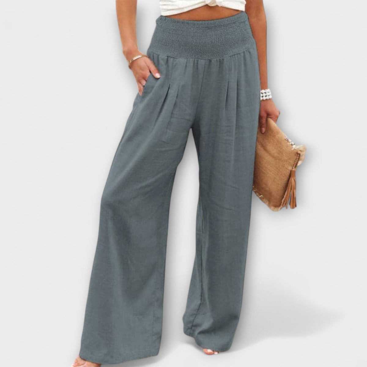 Thearya | Casual Wide Leg Pants
