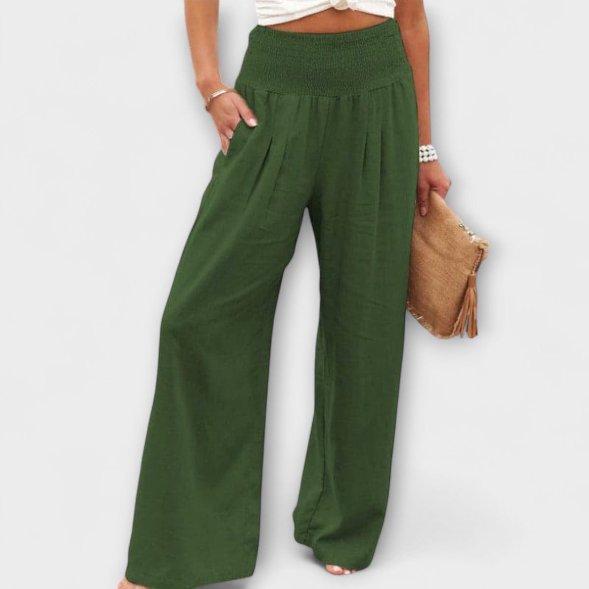 Thearya | Casual Wide Leg Pants