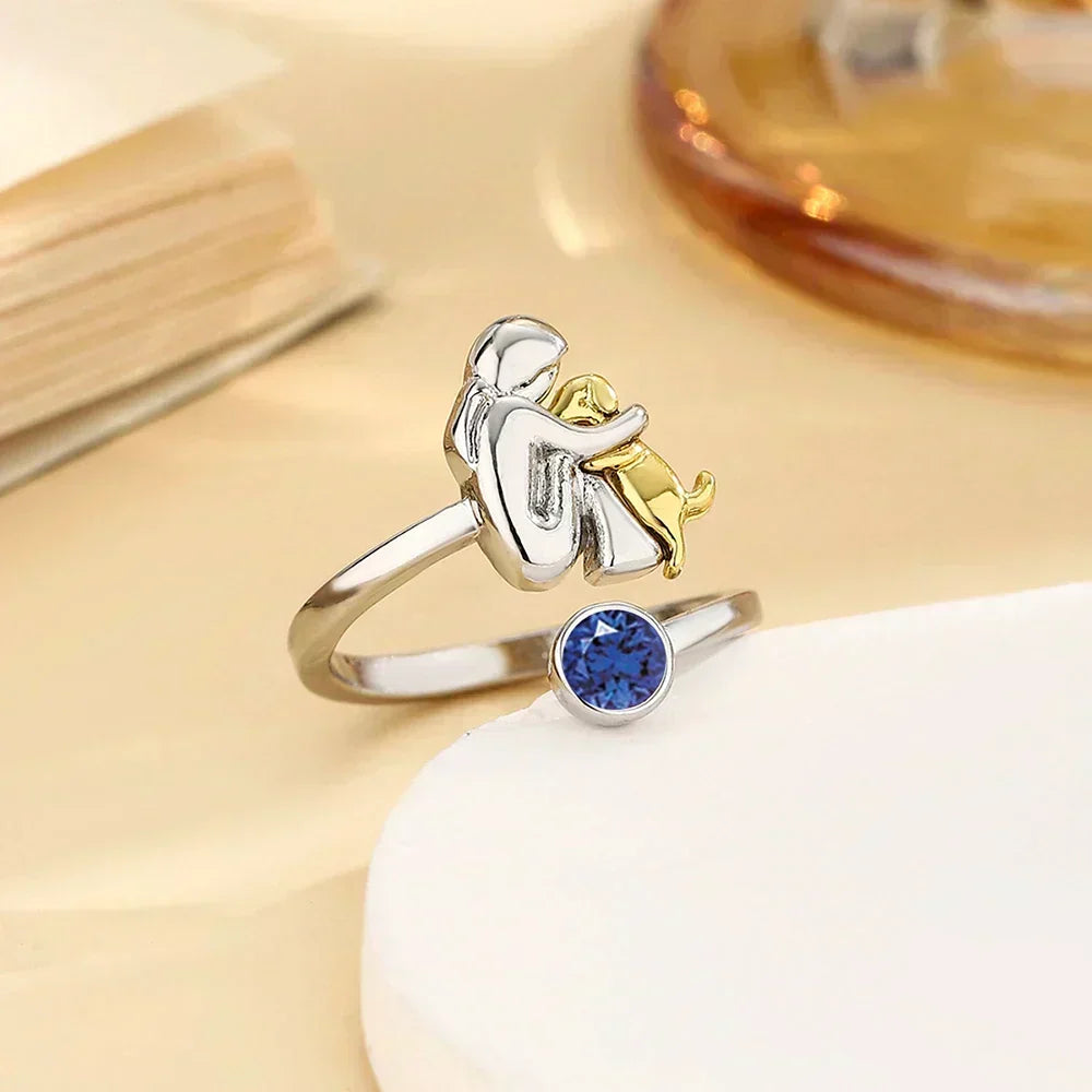 Vesporra | Dog Icon Ring