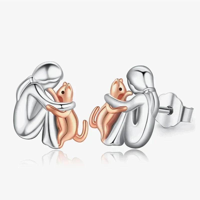 Avelien | Cat Icon Earrings
