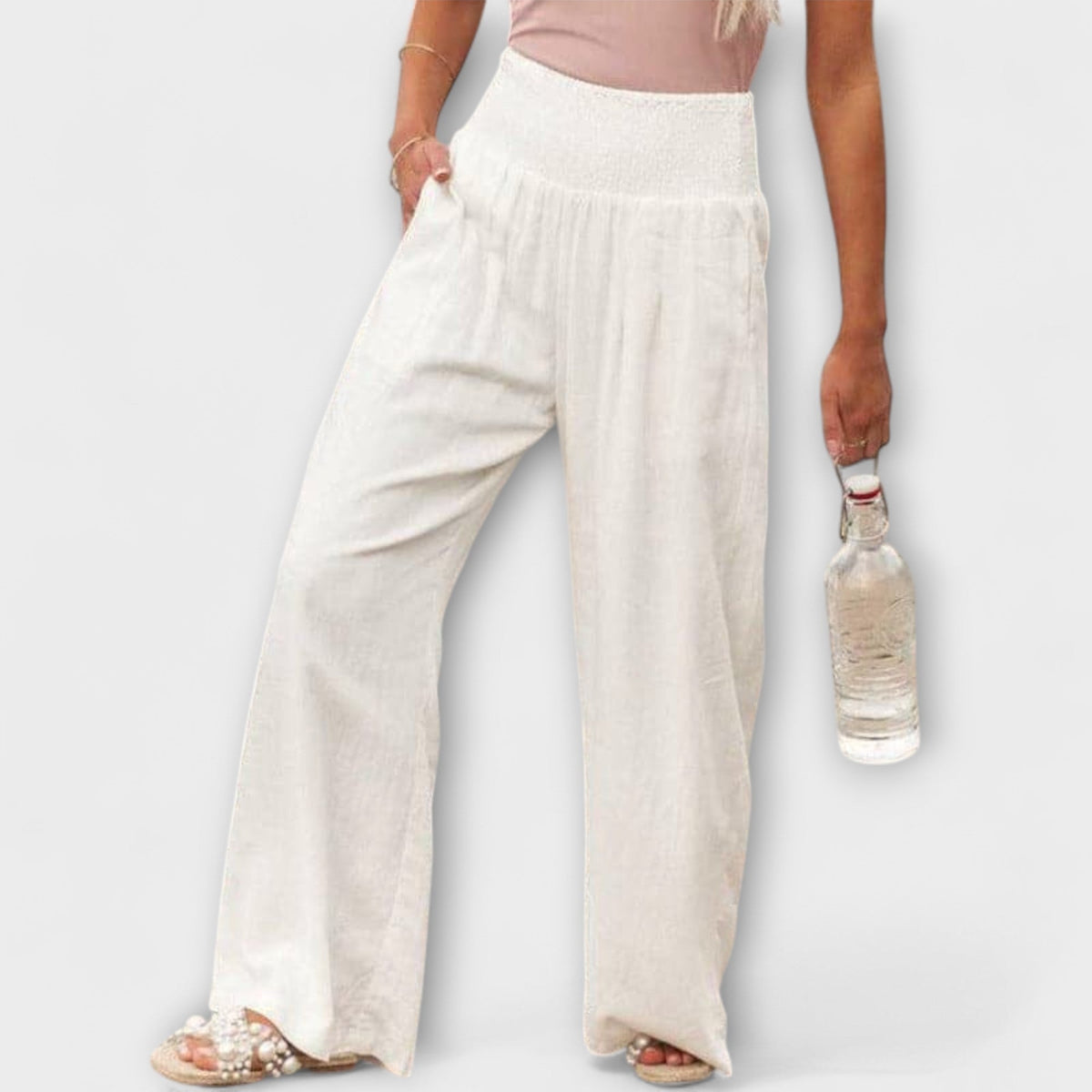 Thearya | Casual Wide Leg Pants