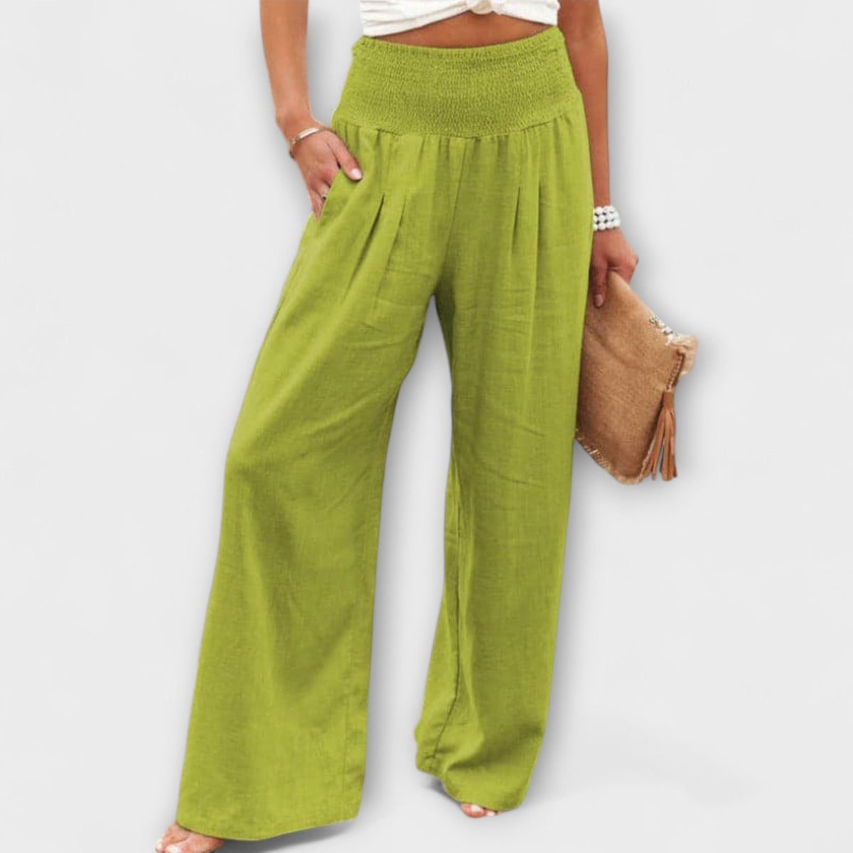 Thearya | Casual Wide Leg Pants