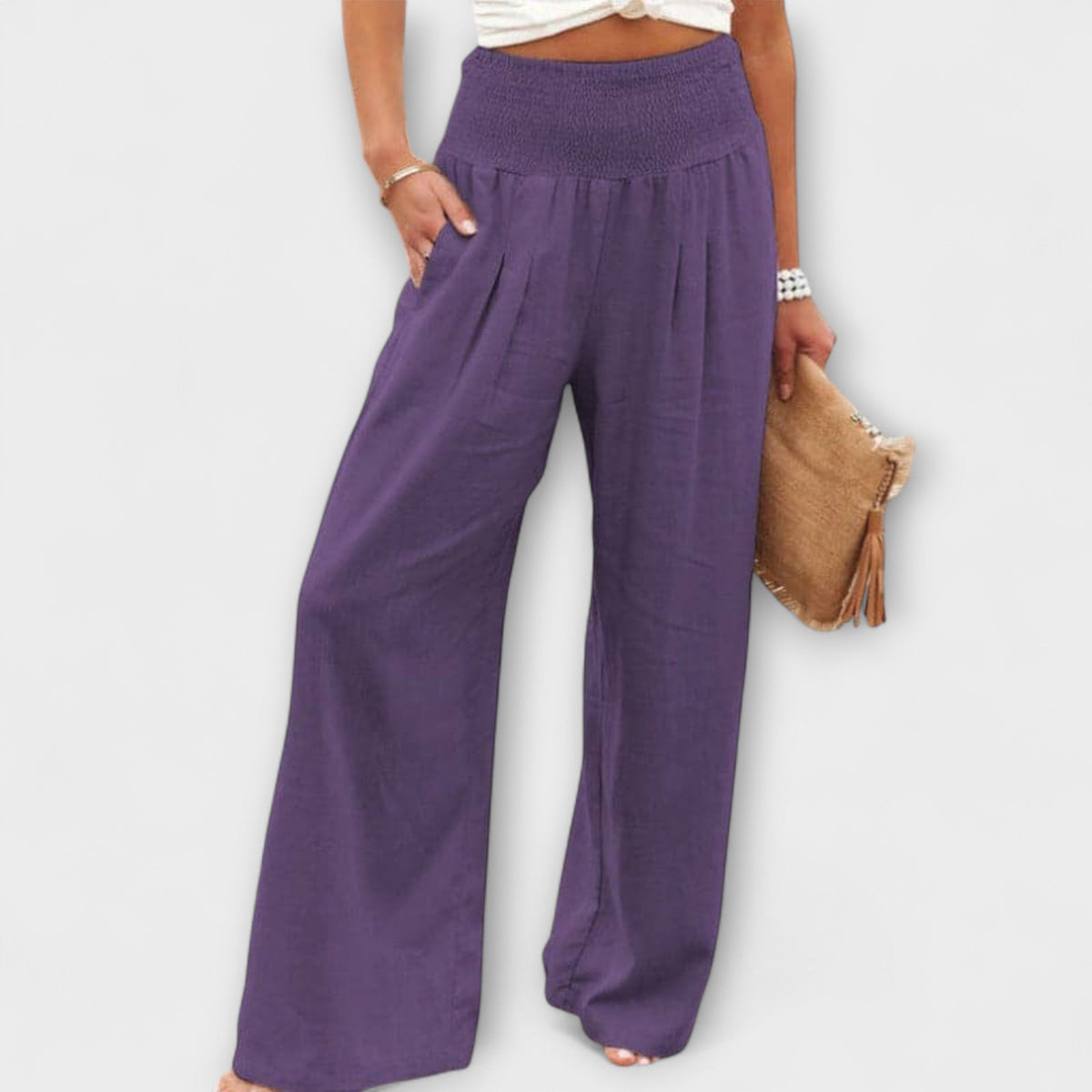 Thearya | Casual Wide Leg Pants