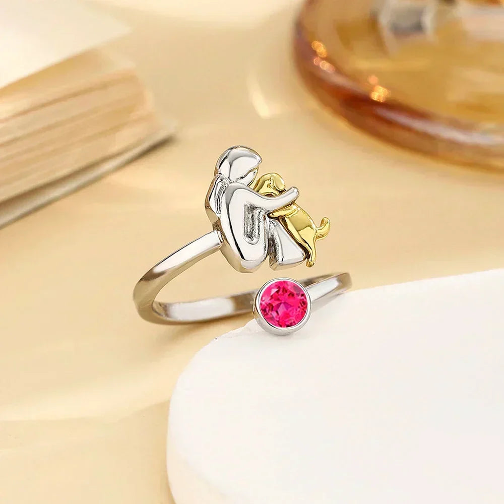 Vesporra | Dog Icon Ring