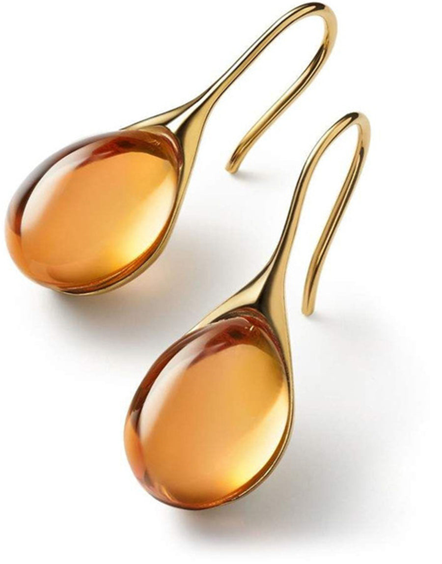 Zinnia | Crystal Drop Earrings