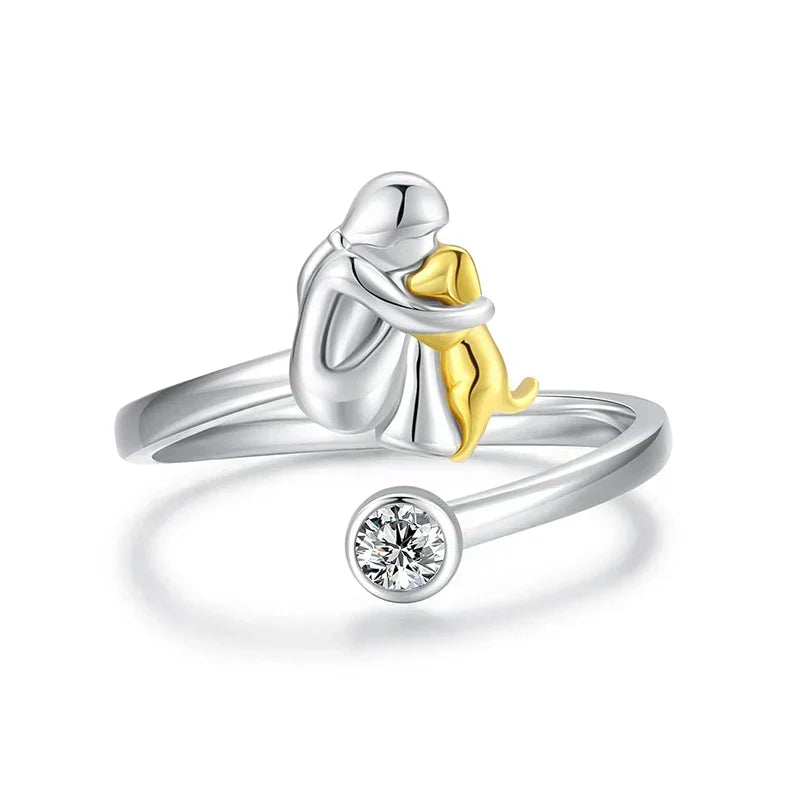 Vesporra | Dog Icon Ring